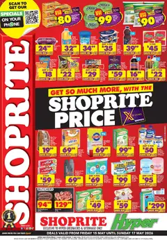 Shoprite specials catalogue – valid from 15.05.2026