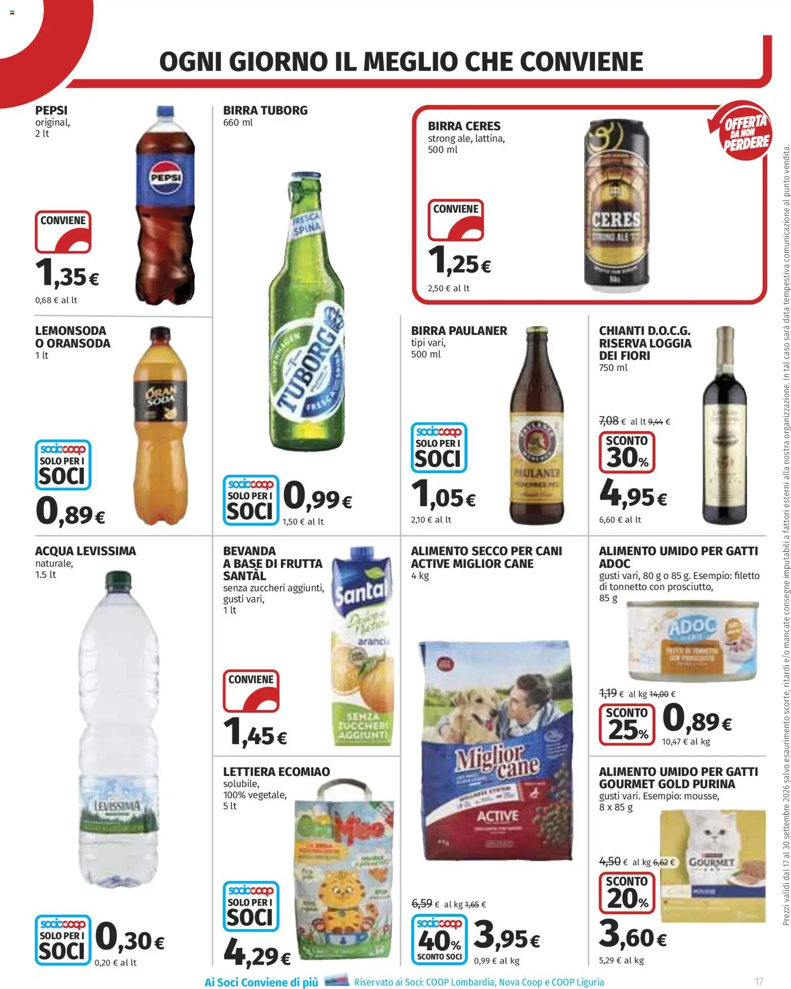 Volantino COOP del 17/09/2026 | Pagina: 17