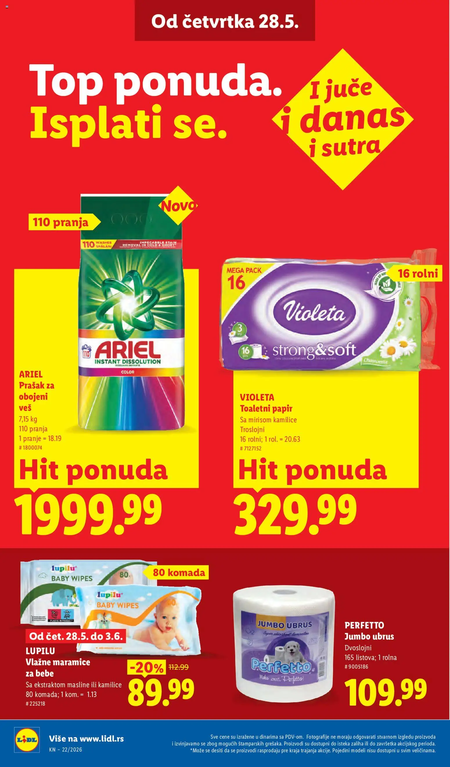 Lidl katalog - važi od 28.05.2026 | Strana: 32
