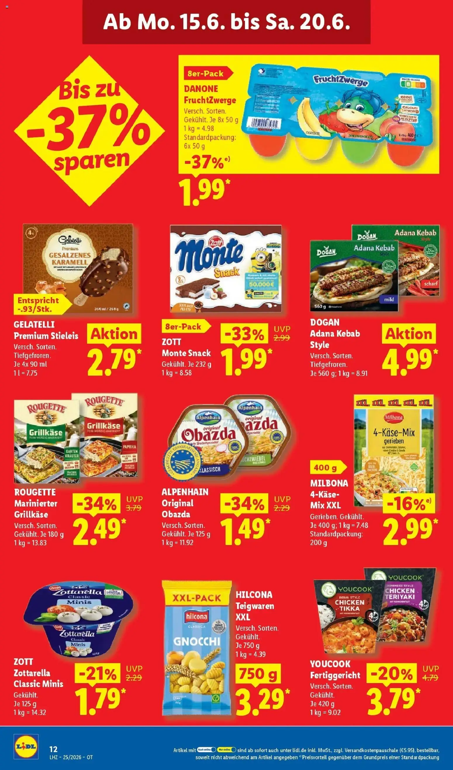Lidl Prospekt Senftenberg – gültig ab 15.06.2026 | Seite: 26 | Produkte: Youcook, Fruchtzwerge