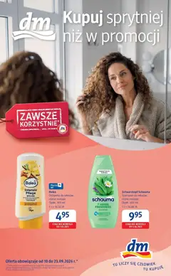 Pogląd oferty "Oferty - Prezent dla Ciebie w Drogeria dm" - ważna od 10.09.2026