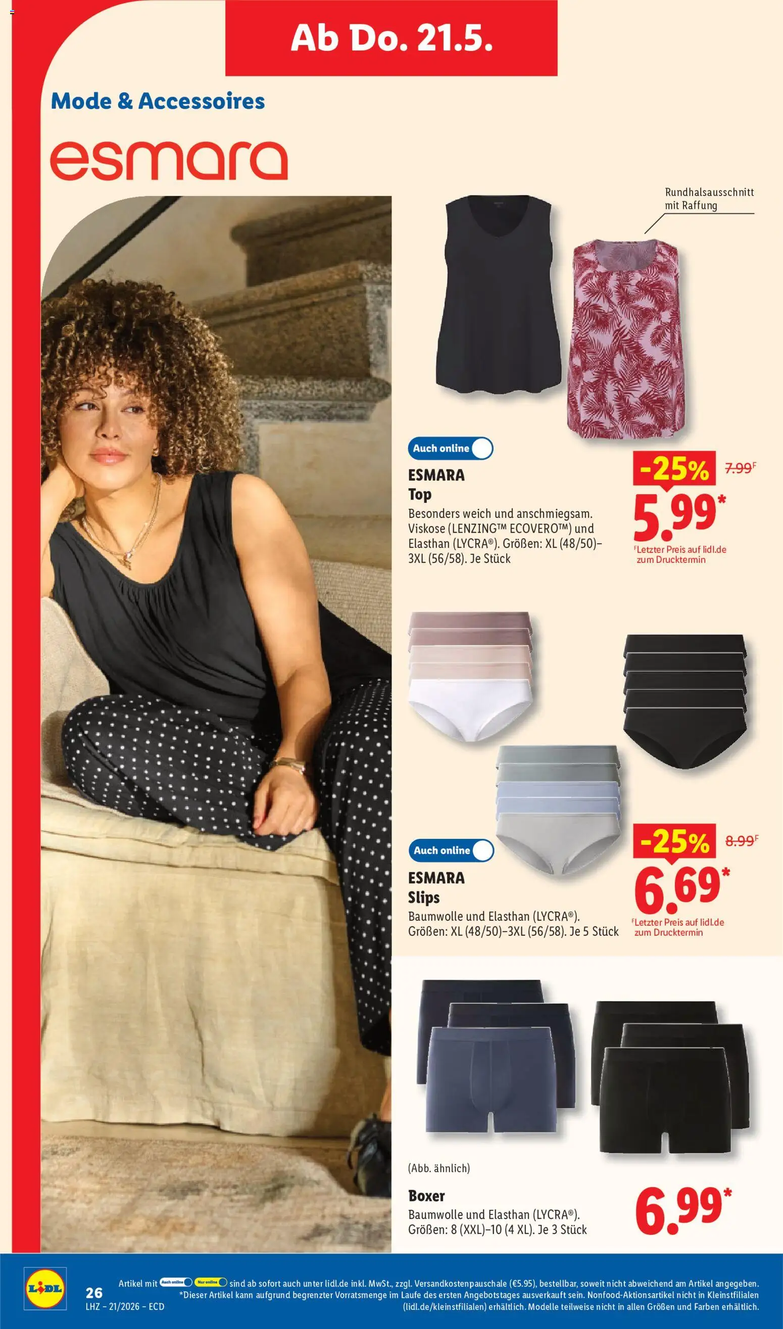 Lidl Prospekt – gültig ab 18.05.2026 | Seite: 48 | Produkte: Boxer