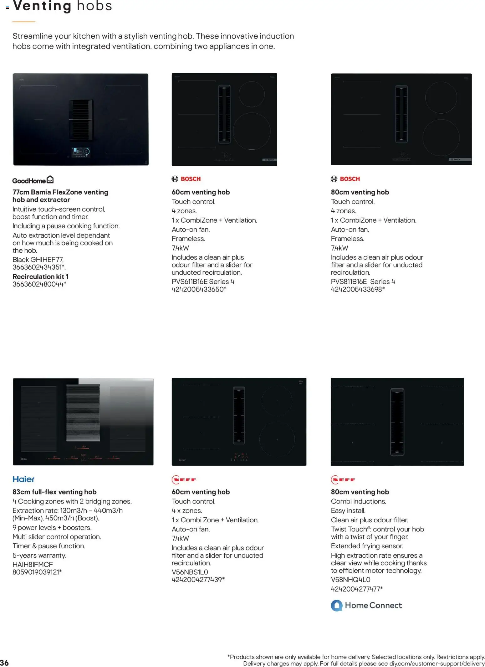 {H1} | Page: 36 | Products: Kitchen, Hob