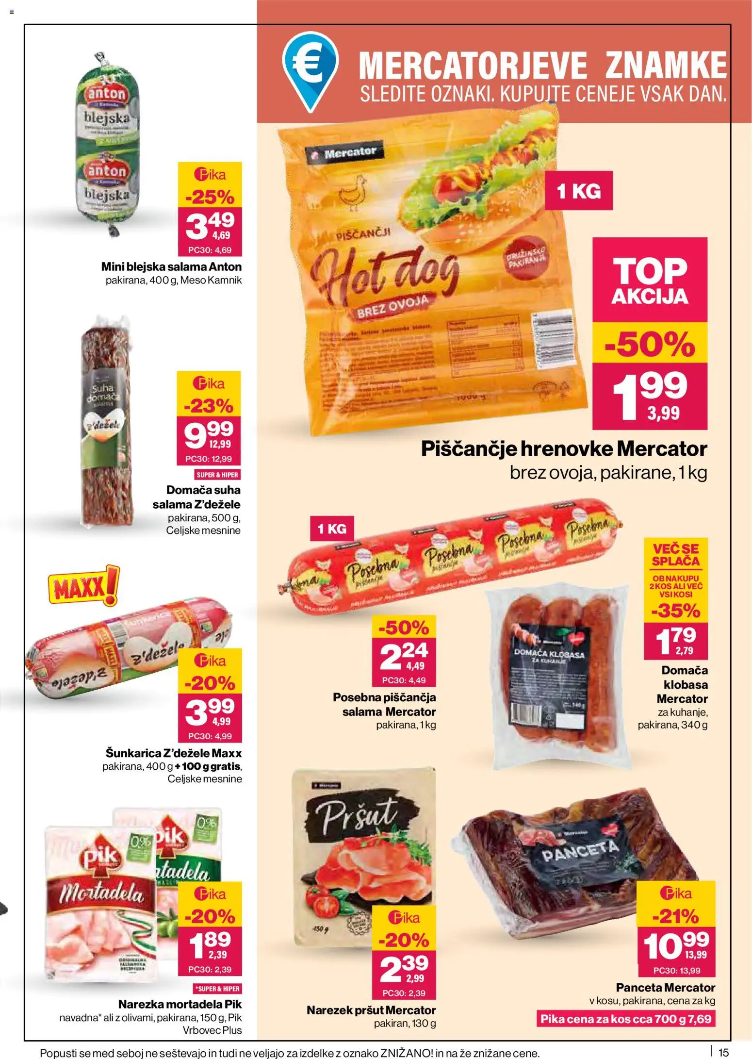 Novi Mercator katalog ponudbe – veljaven od 21.05.2026 | Stran: 15