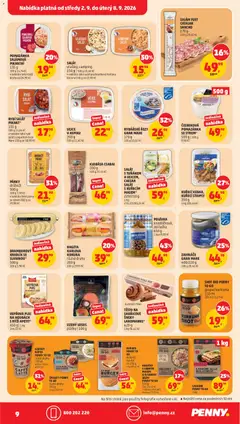 Náhled letáku PÁRKY drůbeží, 300 g od 02.09.2026 | Strana: 9