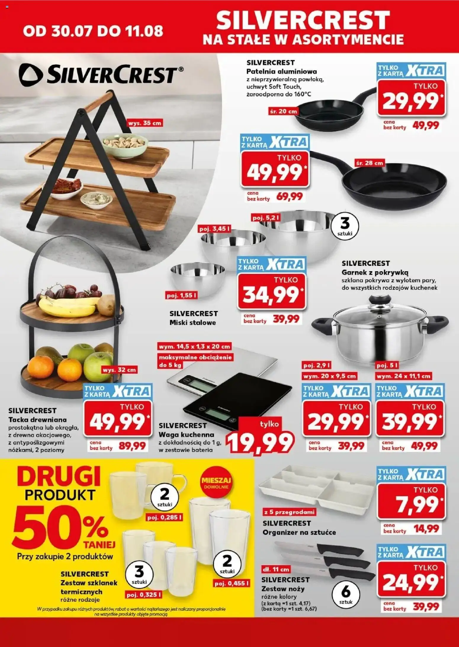 Kaufland gazetka - Złap Okazje od 30.07.2026 | Strona: 12 | Produkty: Karta, Waga, Bateria, Sztućce