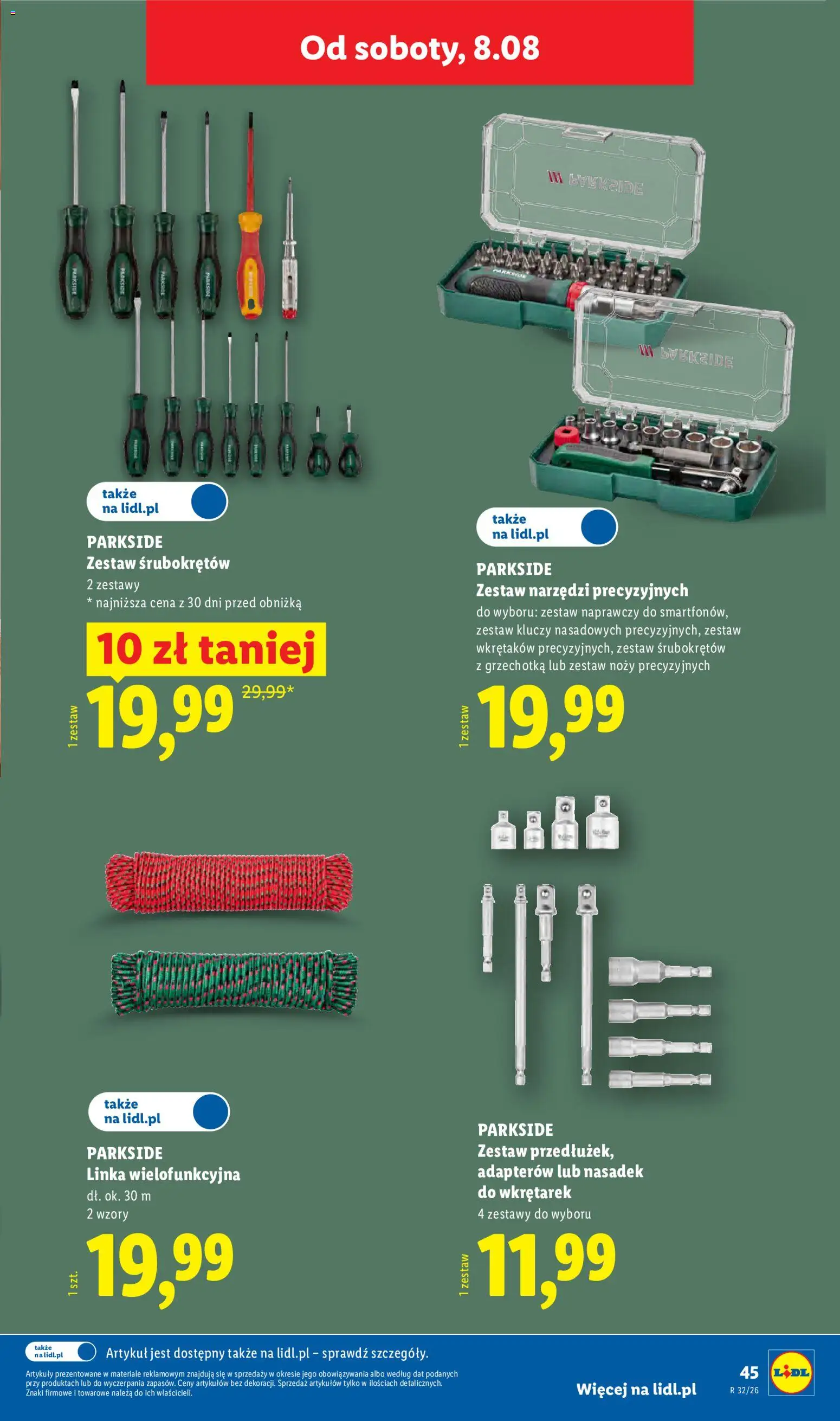 Lidl Polsko katalog od 03.08.2026 | Strana: 51 | Produkty: Parkside
