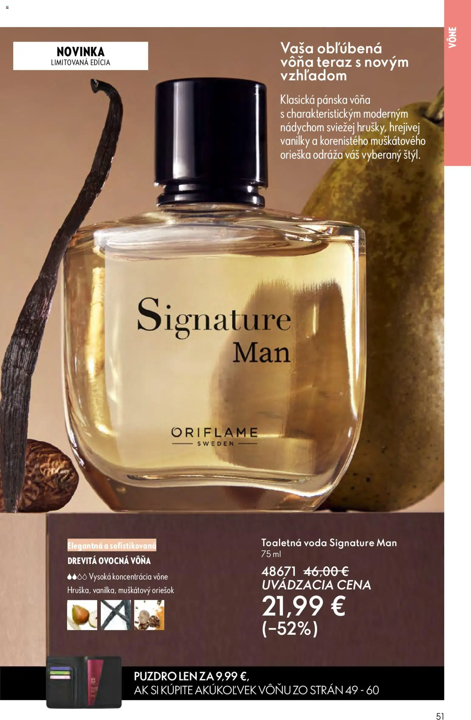 Nové Oriflame akcie – leták je platný od 27.05.2026 | Strana: 51 | Produkty: Toaletná voda, Voda, Puzdro