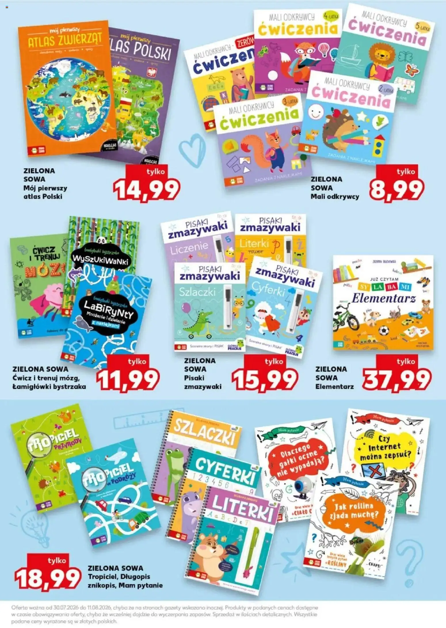 Kaufland gazetka - Wszystko do szkoły od 30.07.2026 - od jutra PDF | Strona: 27 | Produkty: Pisaki, Gazety, Rosliny