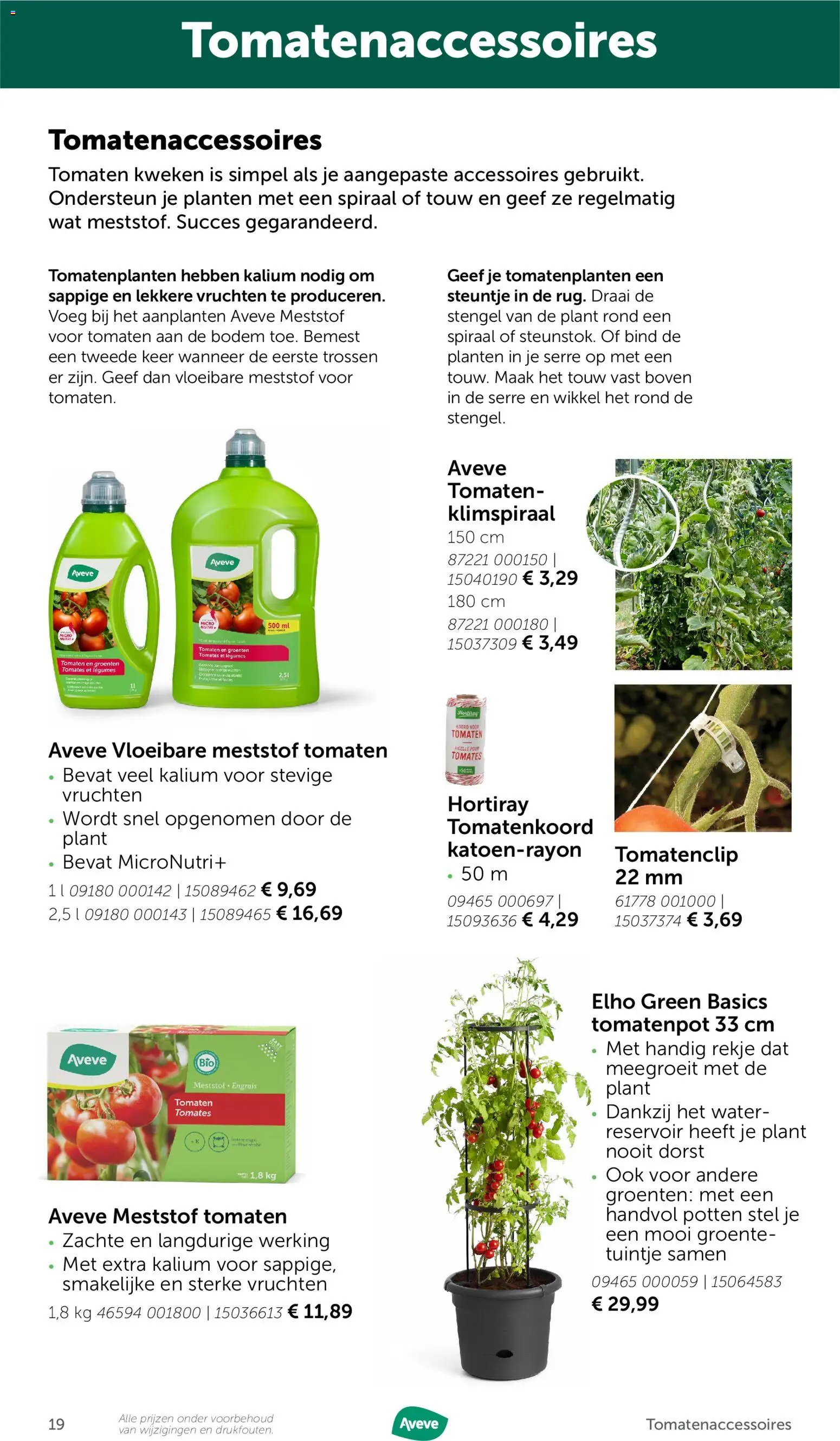 {H1} | Pagina: 19 | Producten: Tomaten, Groenten