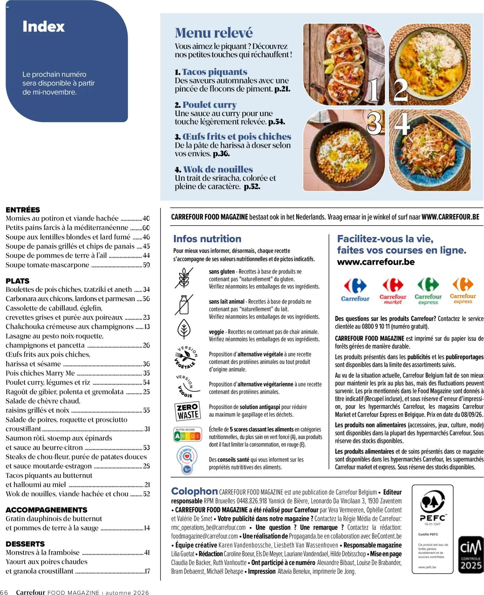 {H1} | Pagina: 66 | Producten: Prosciutto, NOS, Halloumi, Maïs
