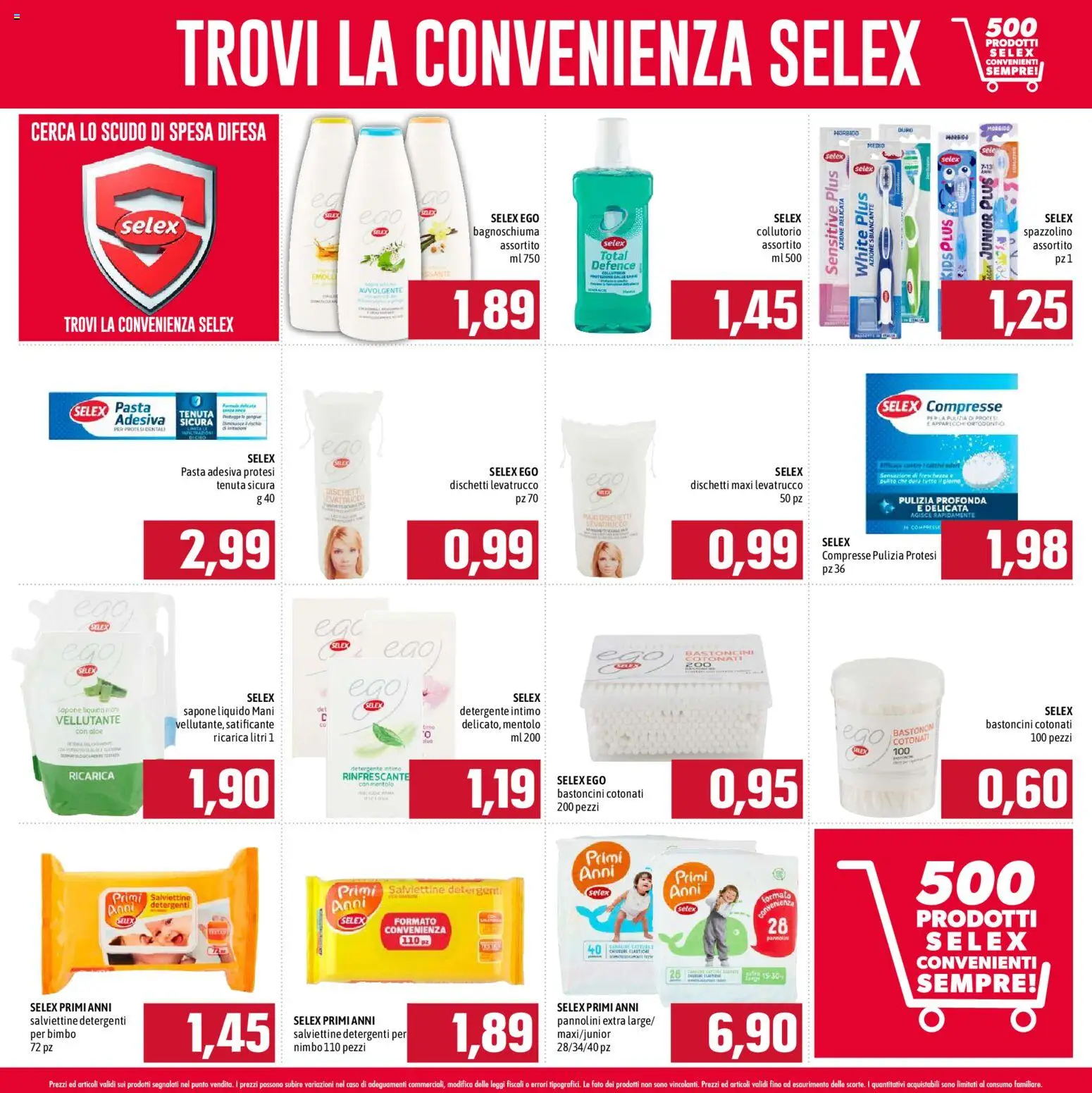 Volantino Emisfero del 01/05/2026 | Pagina: 19 | Prodotti: Spazzolino, Collutorio, Detergente intimo, Intimo