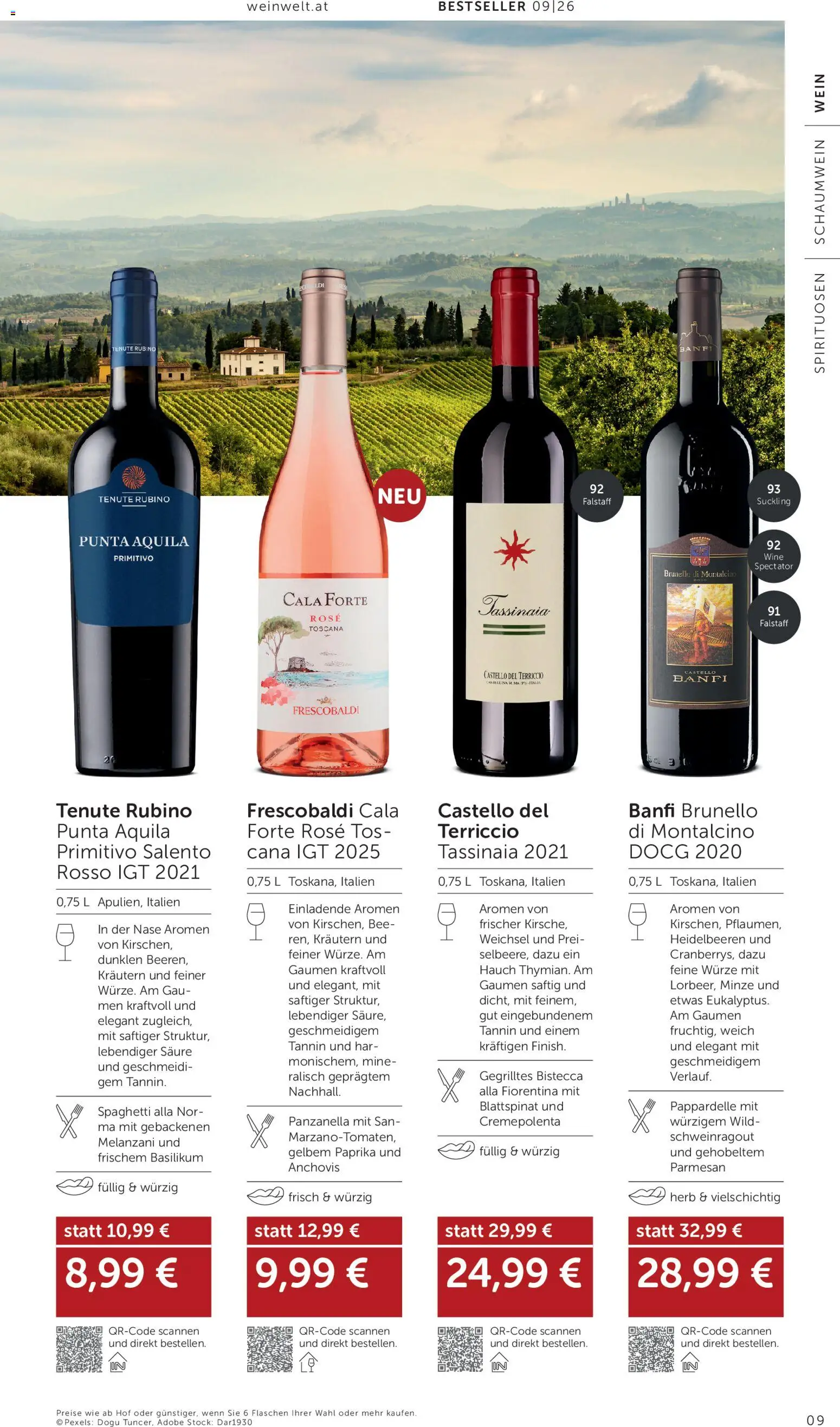 Interspar Wein Welt gültig ab 06.08.2026 | Seite: 9 | Produkte: Hajdina liszt, Wein