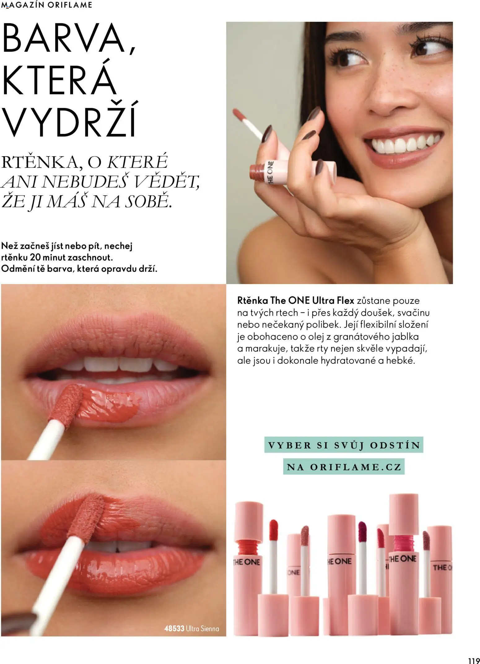 Oriflame katalog Novage+ Proceuticals od 30.09.2026 | Strana: 119 | Produkty: Olej, Jablka, Rtěnka