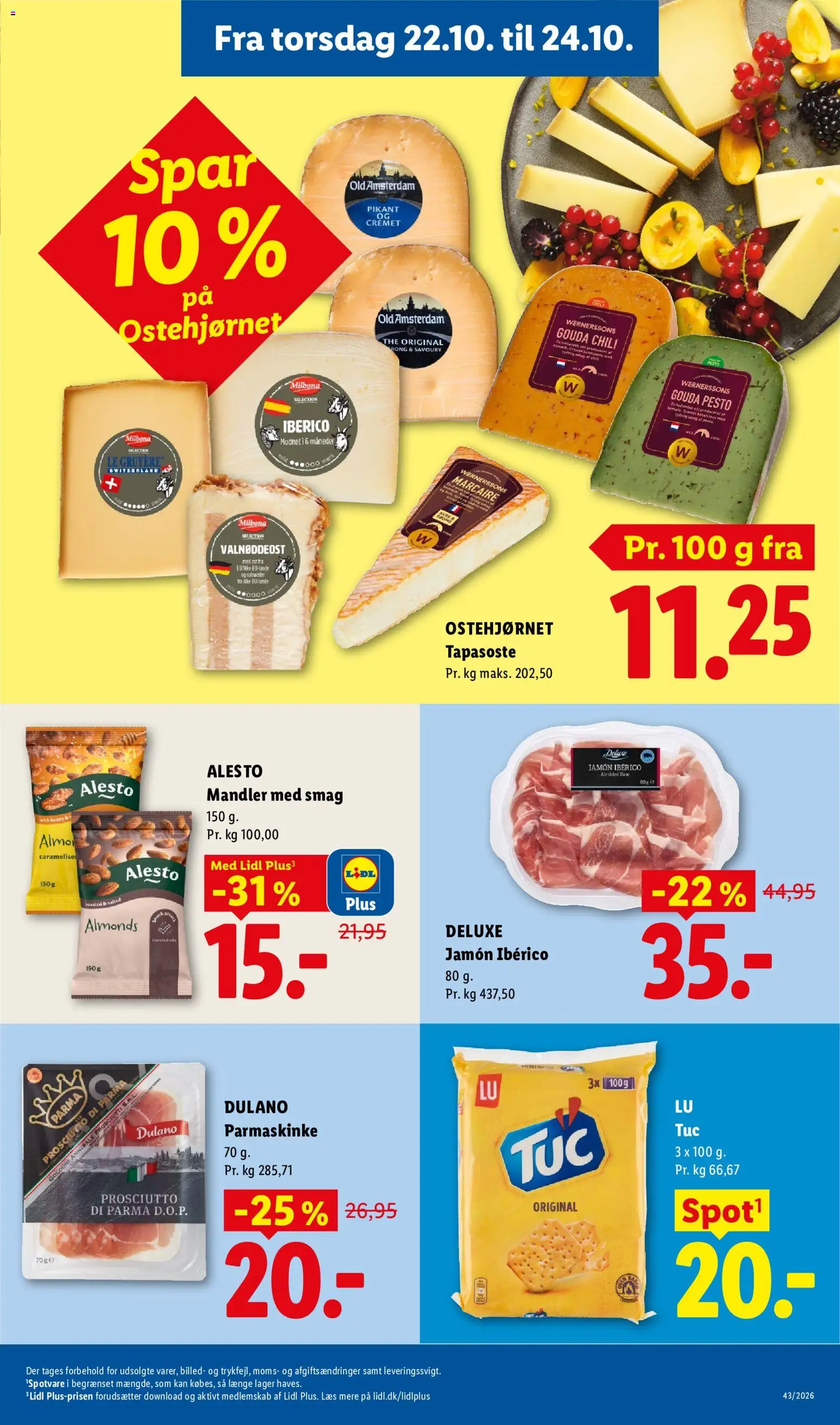 Lidl tilbudsavis – gyldig fra 18/10/2026 | Side: 3 | Produkter: Chili, Mandler, Pesto, Søm