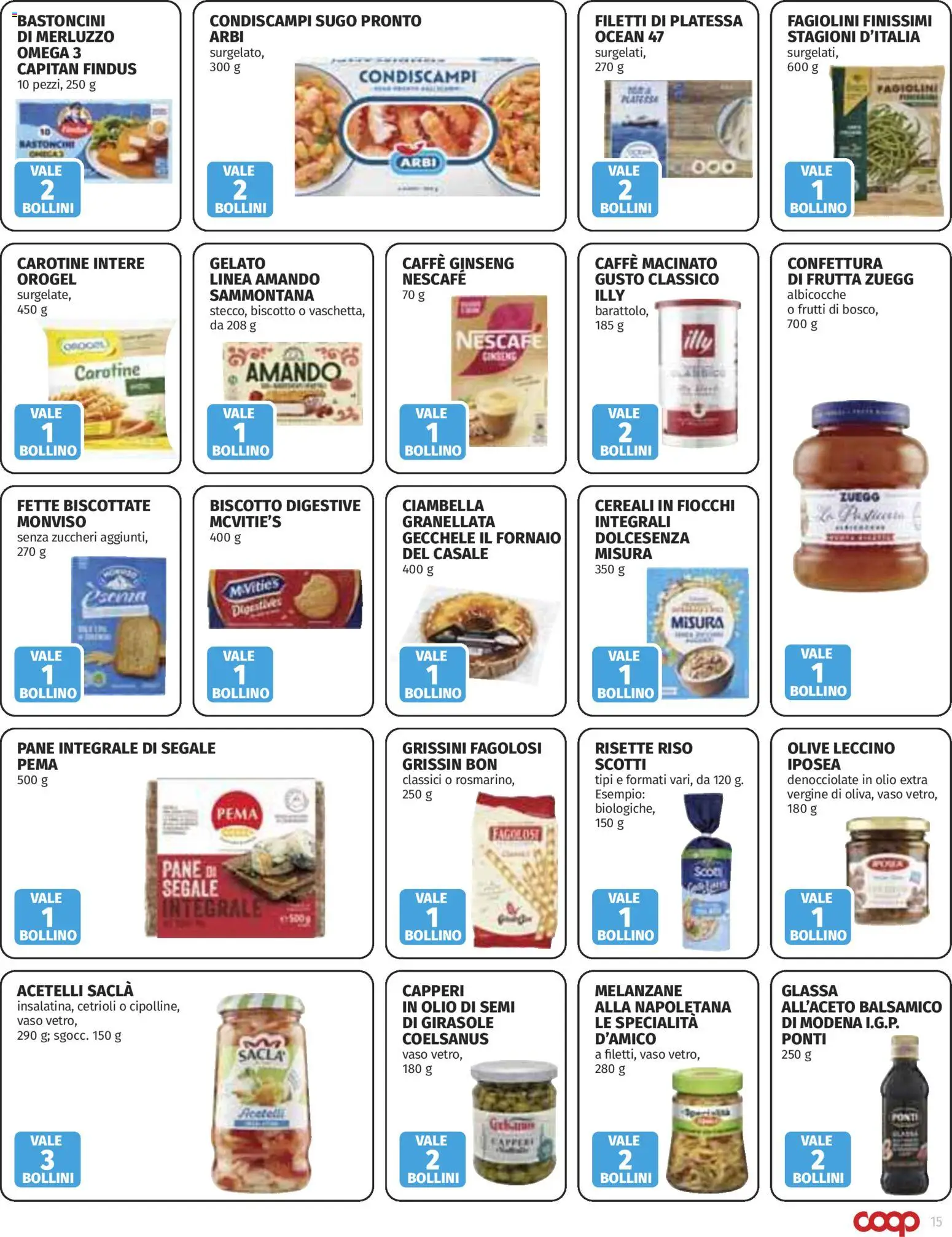 Volantino COOP del 03/09/2026 | Pagina: 15 | Prodotti: Pane, Riso, Olive, Macinato