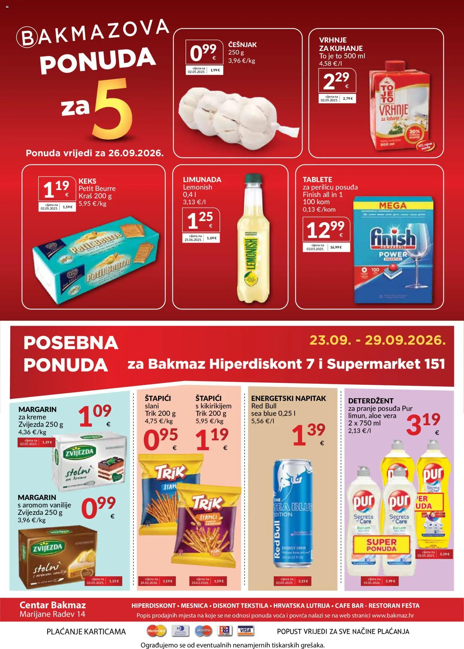 Bakmaz katalog | vrijedi od 23.09.2026 | Stranica: 8 | Proizvodi: Deterdžent, Keks, Napitak, Aloe vera