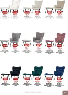 Pogląd oferty "Bodzio Katalog" - ważna od 01.04.2026 | Strona: 89 | Produkty: Cappuccino, Fotel
