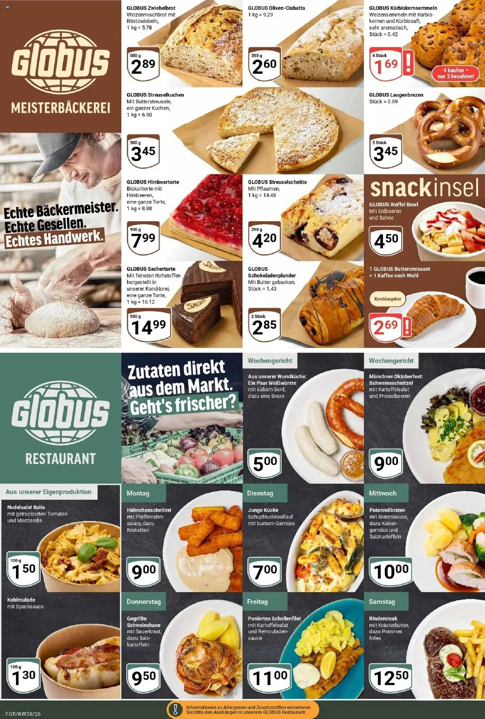 Globus Prospekt Forchheim (ab 14.09.2026) » Angebote online | Seite: 7 | Produkte: Kaffee, Pommes, Preiselbeeren, Kartoffeln