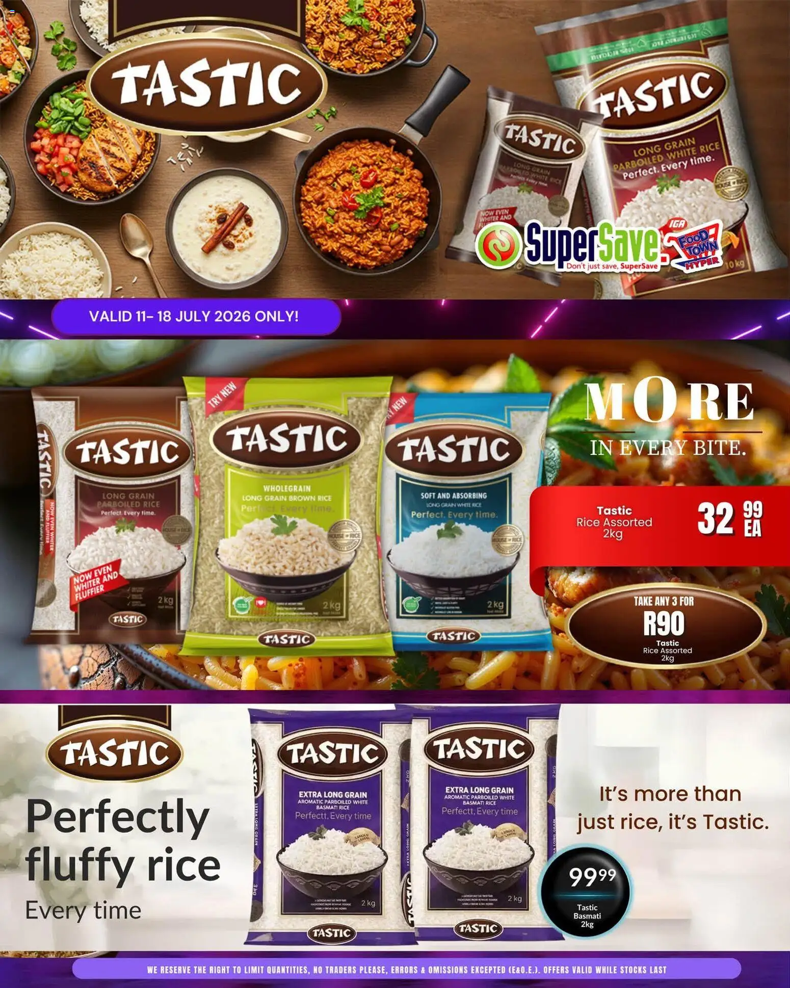 New Super Save catalogue – valid from 11/07/2026 | Page: 7 | Products: Rice