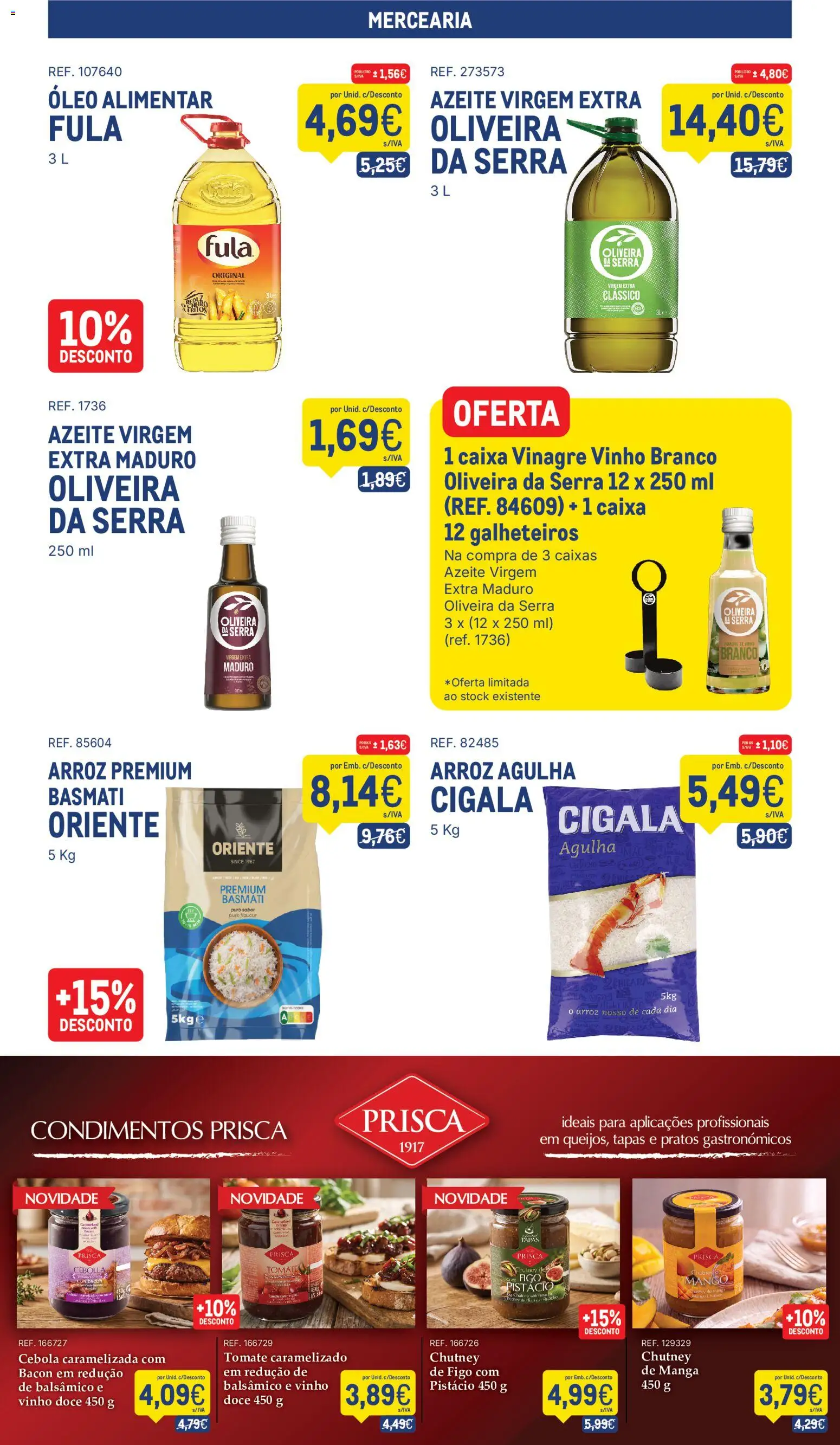 Makro folheto │ válido de 11/08/2026 | Página: 15 | Produtos: Vinagre, Azeite, Tomate, Azeite virgem extra