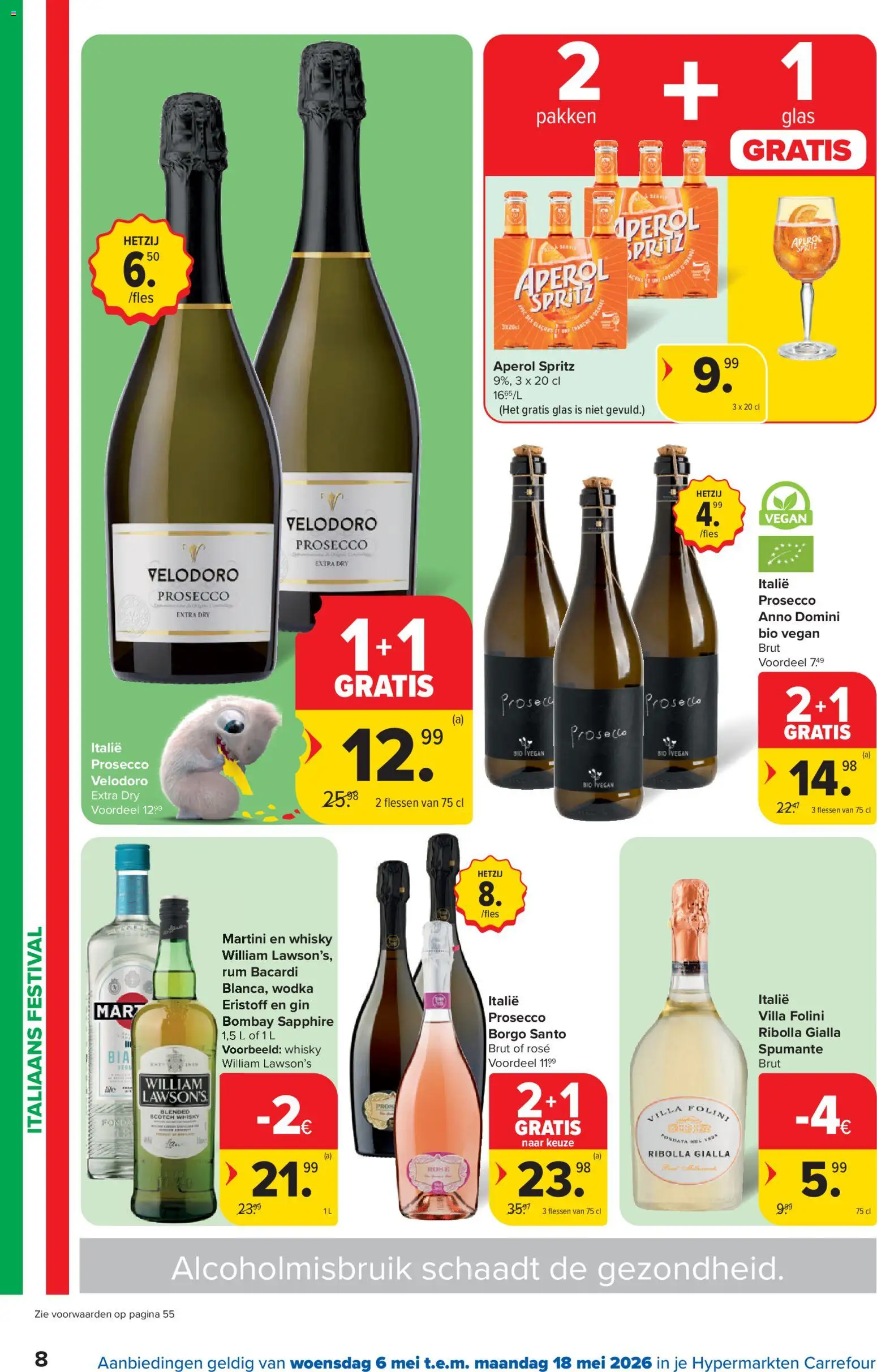 {H1} | Pagina: 8 | Producten: Gin, Wodka, Whisky, Lasagne tészta