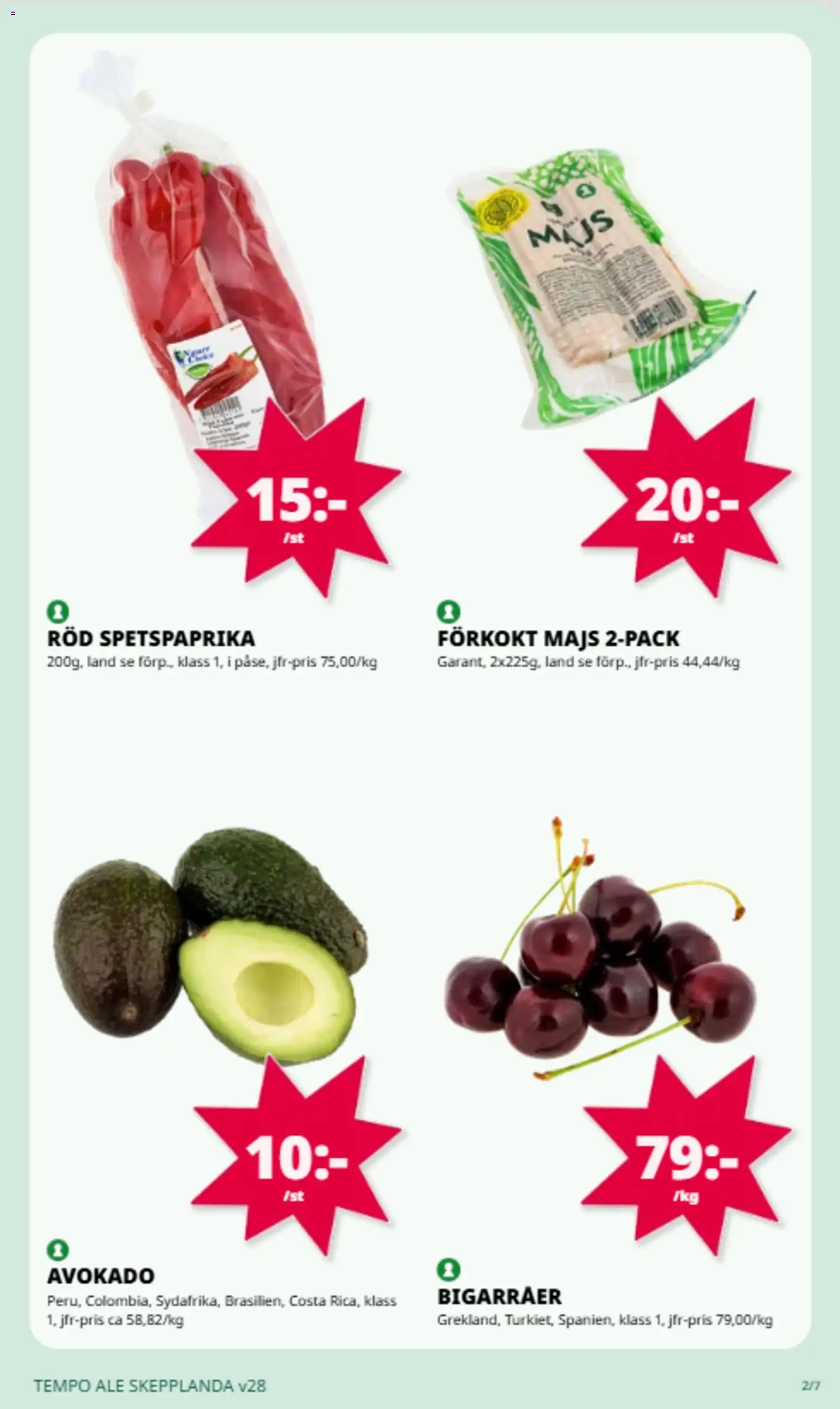 Tempo reklamblad aktuell från 06/07/2026 | Sida: 2