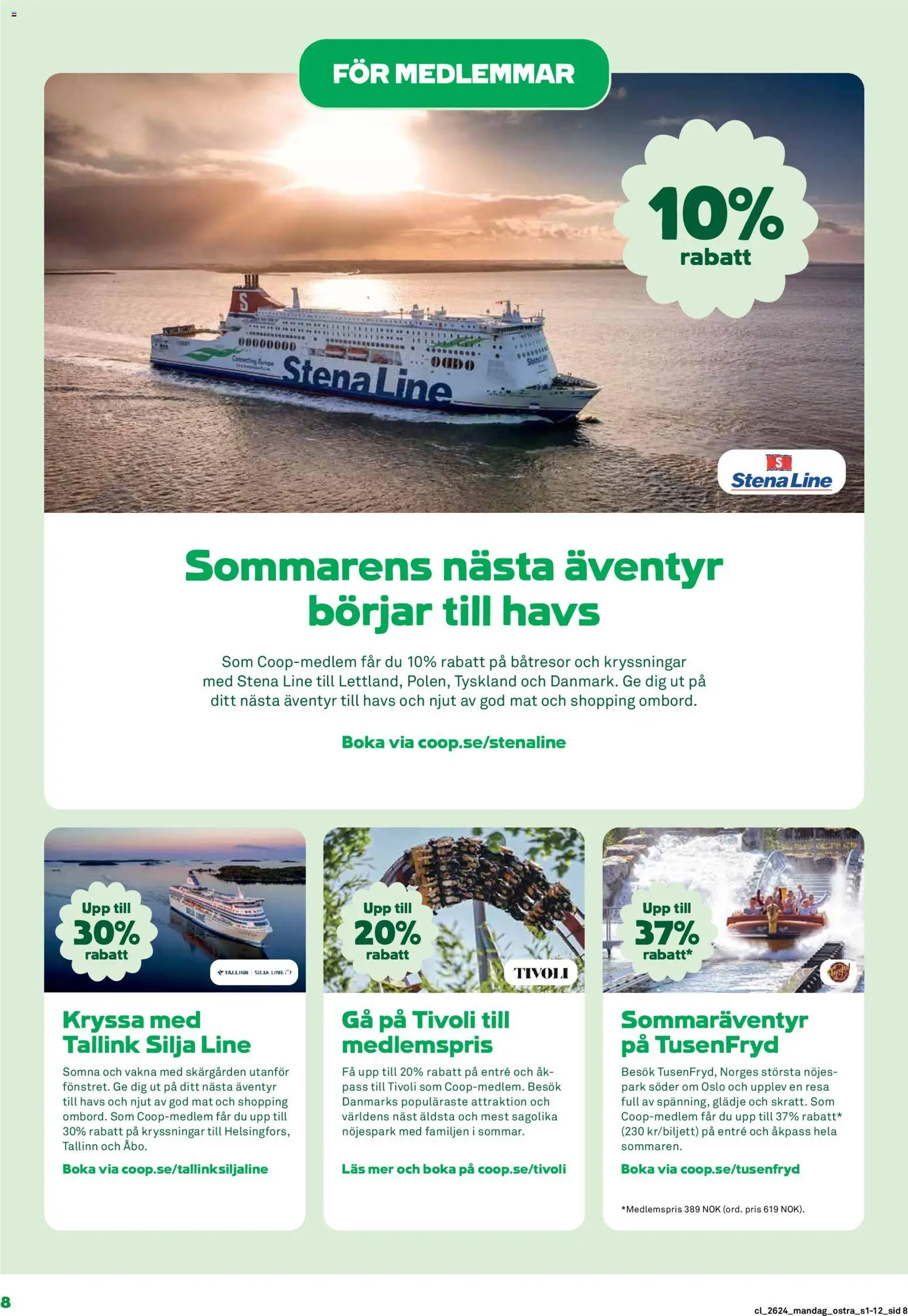 Coop Daglivs reklamblad aktuell från 08.06.2026 | Sida: 8