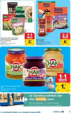 Carrefour - Hypermarkt Promoties van de week - Voorbeeld van een folder van Carrefour, geldig van 21/10/2026 | Pagina: 7