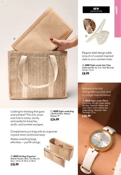 Preview of Oriflame - Offers valid from 17.06.2026 | Page: 65 | Products: Watch, Case, Bag