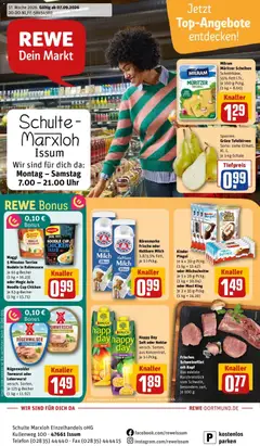 Rewe Prospekt Issum ab 07.09.2026 gültig