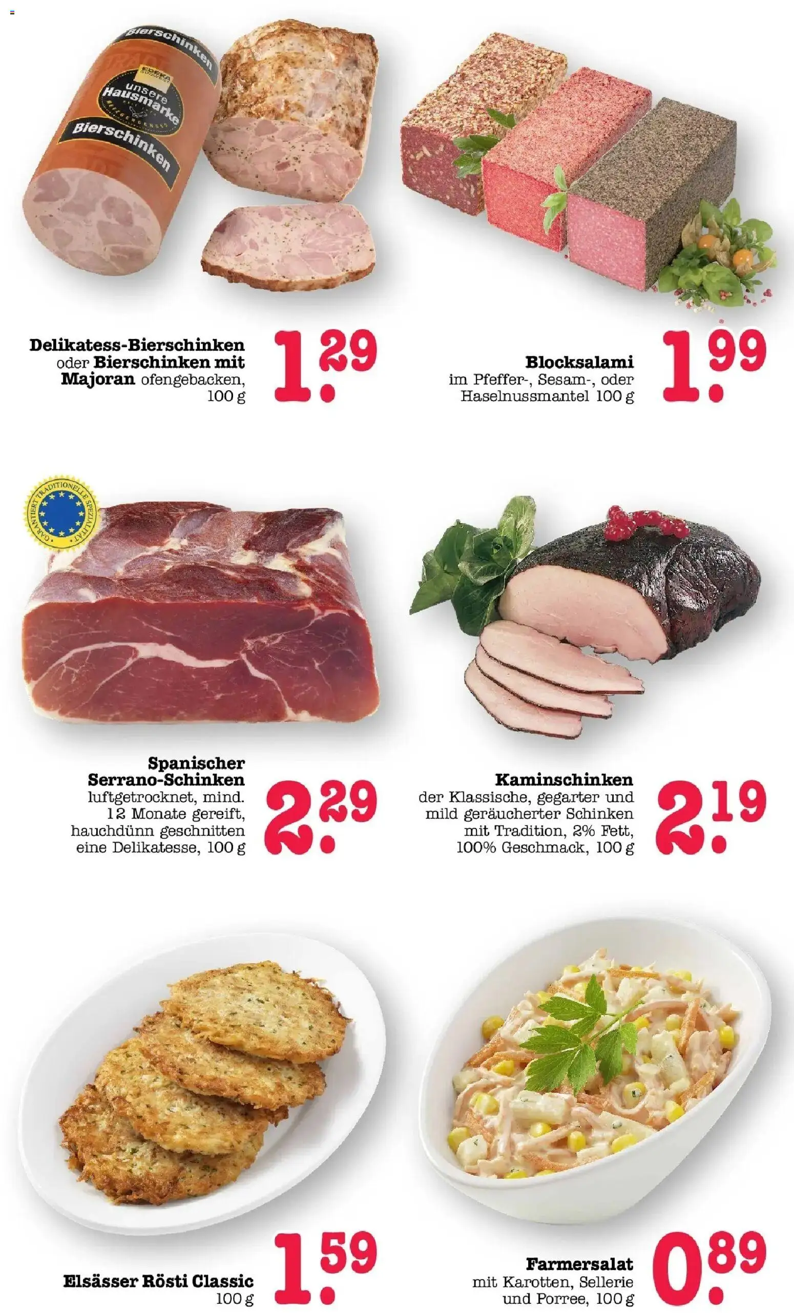 E center Prospekt Achern (ab 26.10.2026) zum Blättern | Seite: 5 | Produkte: Schinken