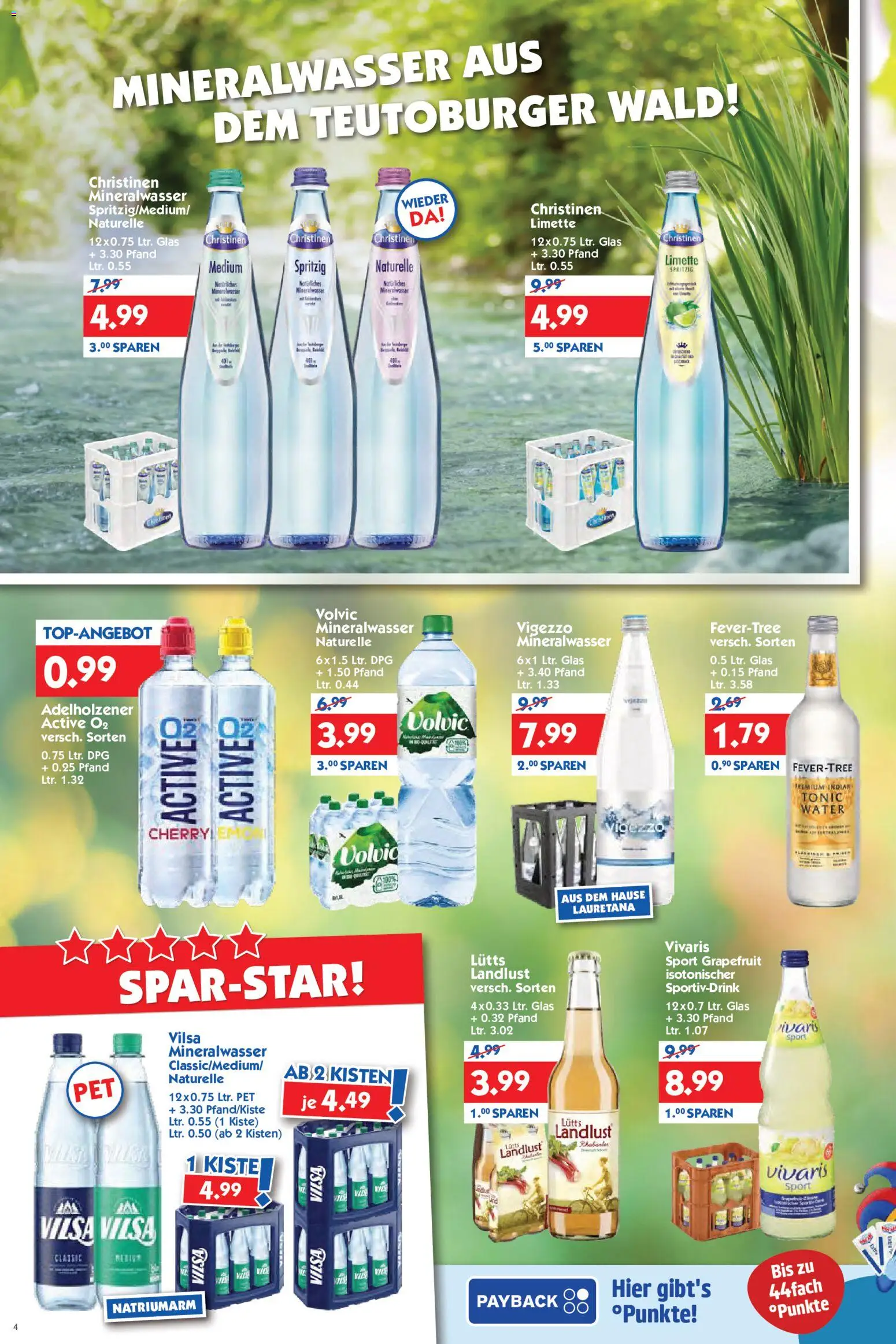 HOL’AB! Prospekt – gültig ab 28.09.2026 | Seite: 4 | Produkte: Adelholzener, Mineralwasser, Limette, Volvic