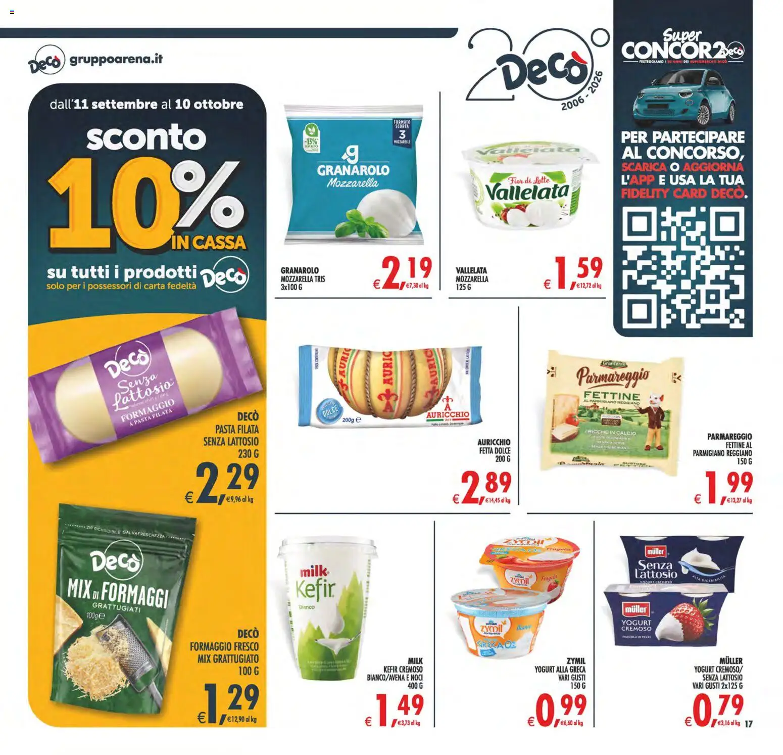 Volantino Decò del 02/10/2026 | Pagina: 17