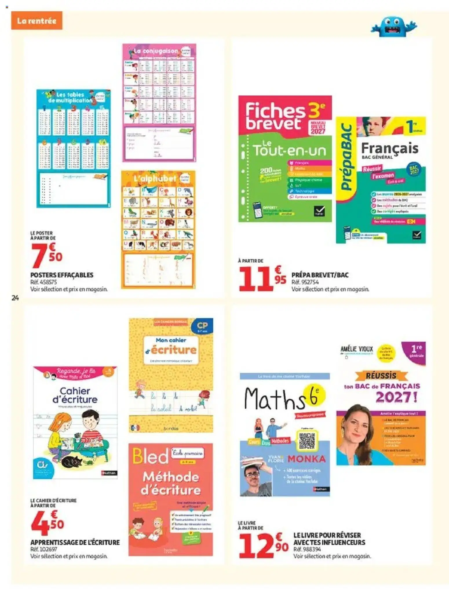 {H1} | Page: 24 | Produits: Notebook, Livre