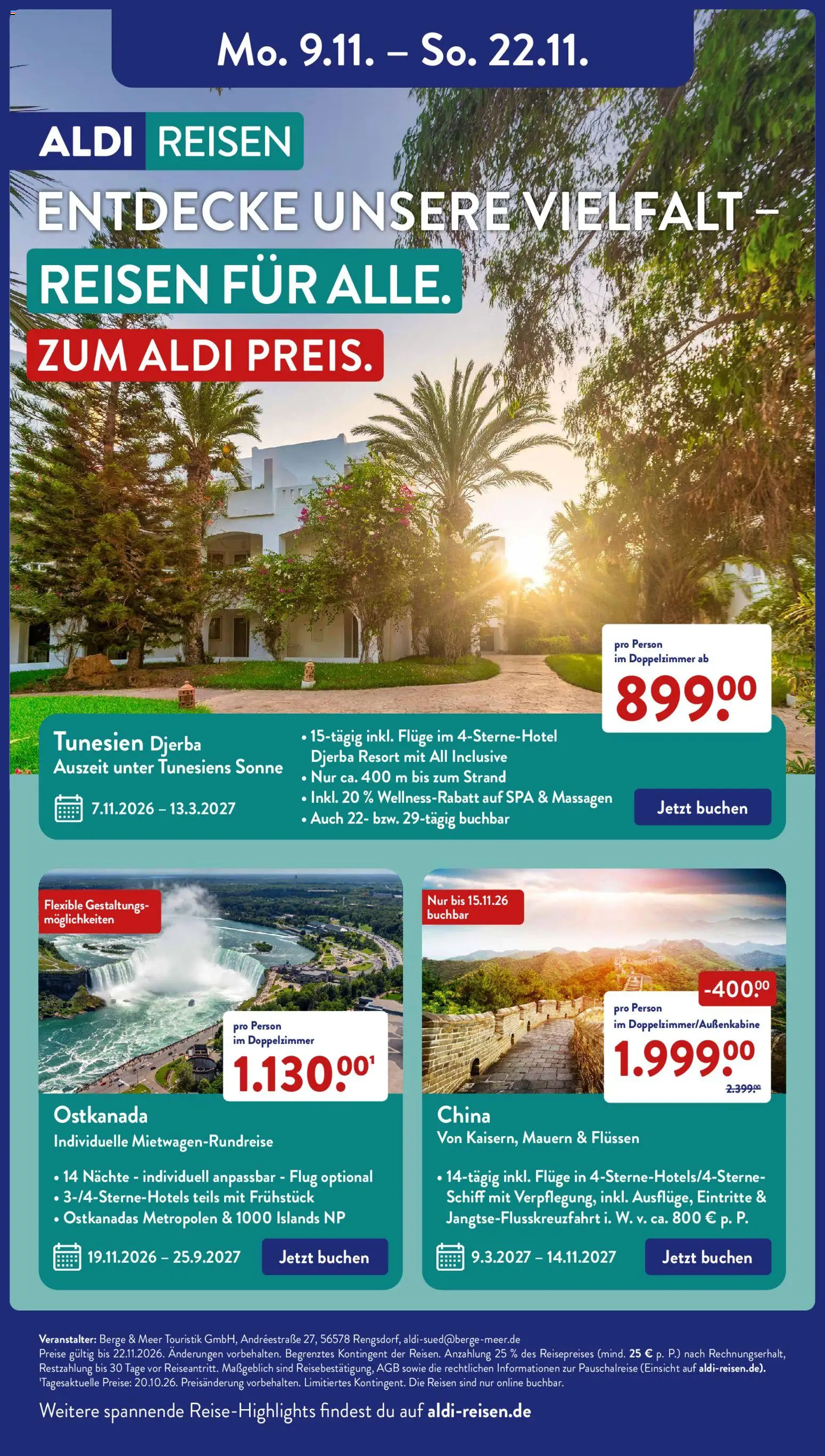 Aldi Süd Prospekt – gültig ab 09.11.2026 | Seite: 20
