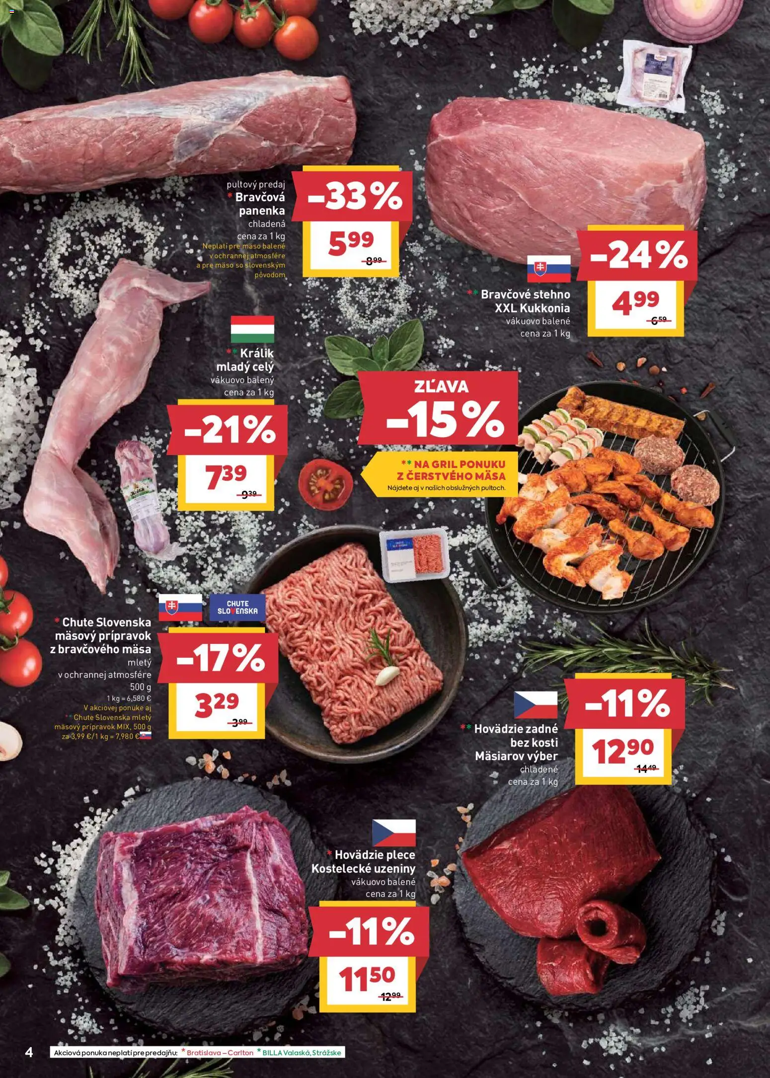 Nové Billa akcie – leták je platný od 02.09.2026 | Strana: 4
