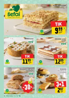 IKI leidinys galioja nuo 2026.09.28 | Puslapis: 12 | Prekių: Tortas, Pyragas