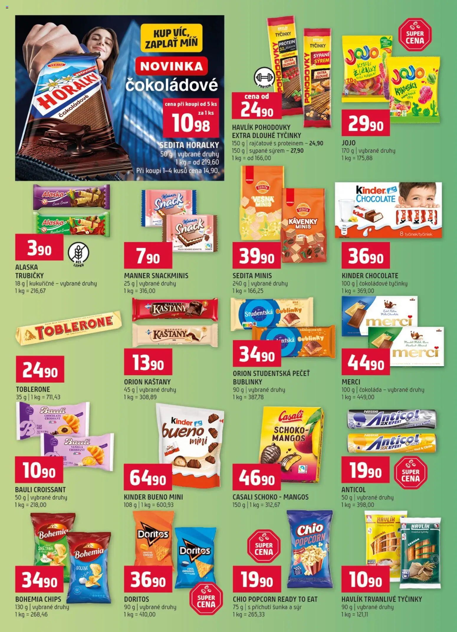 Terno leták od 29.07.2026 | Strana: 8 | Produkty: Šunka, Merci, Horalky, Croissant