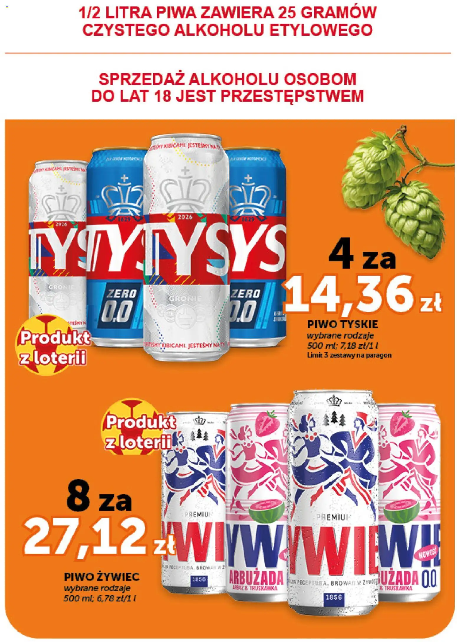 Euro Sklep gazetka od 09.07.2026 | Strona: 20 | Produkty: Tyskie, Piwo