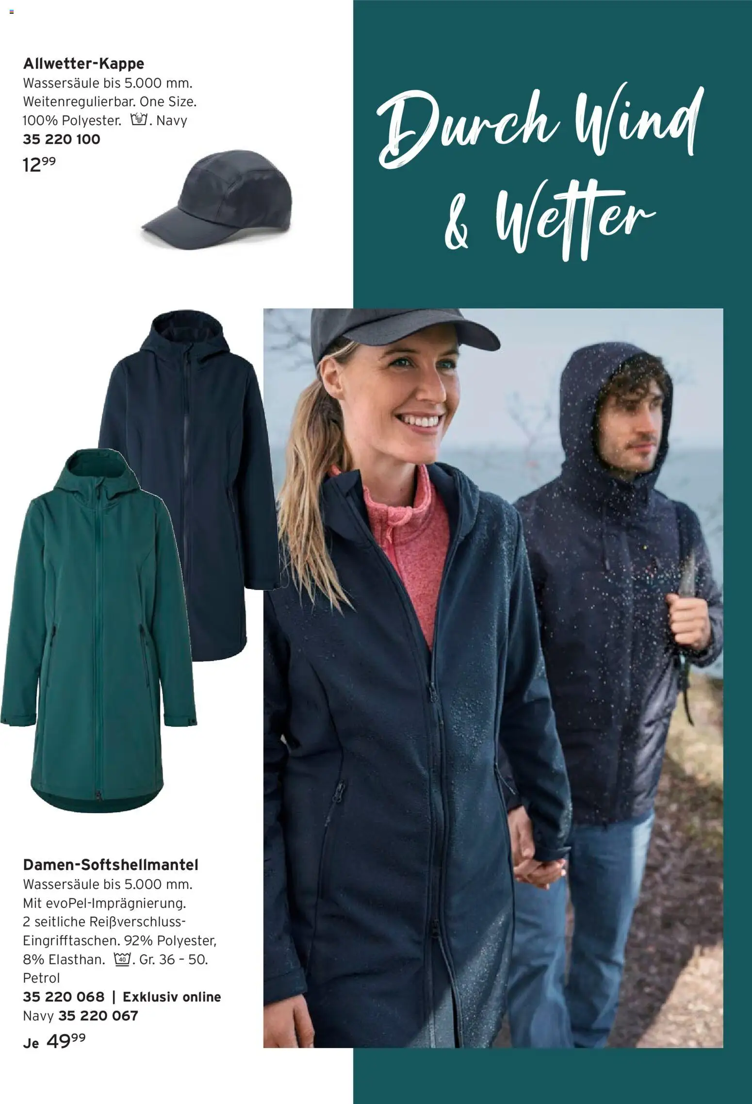 Prospekt Tchibo Active Pets – gültig ab 02.09.2026 | Seite: 6 | Produkte: Regenjacke, Wasser, Schulter