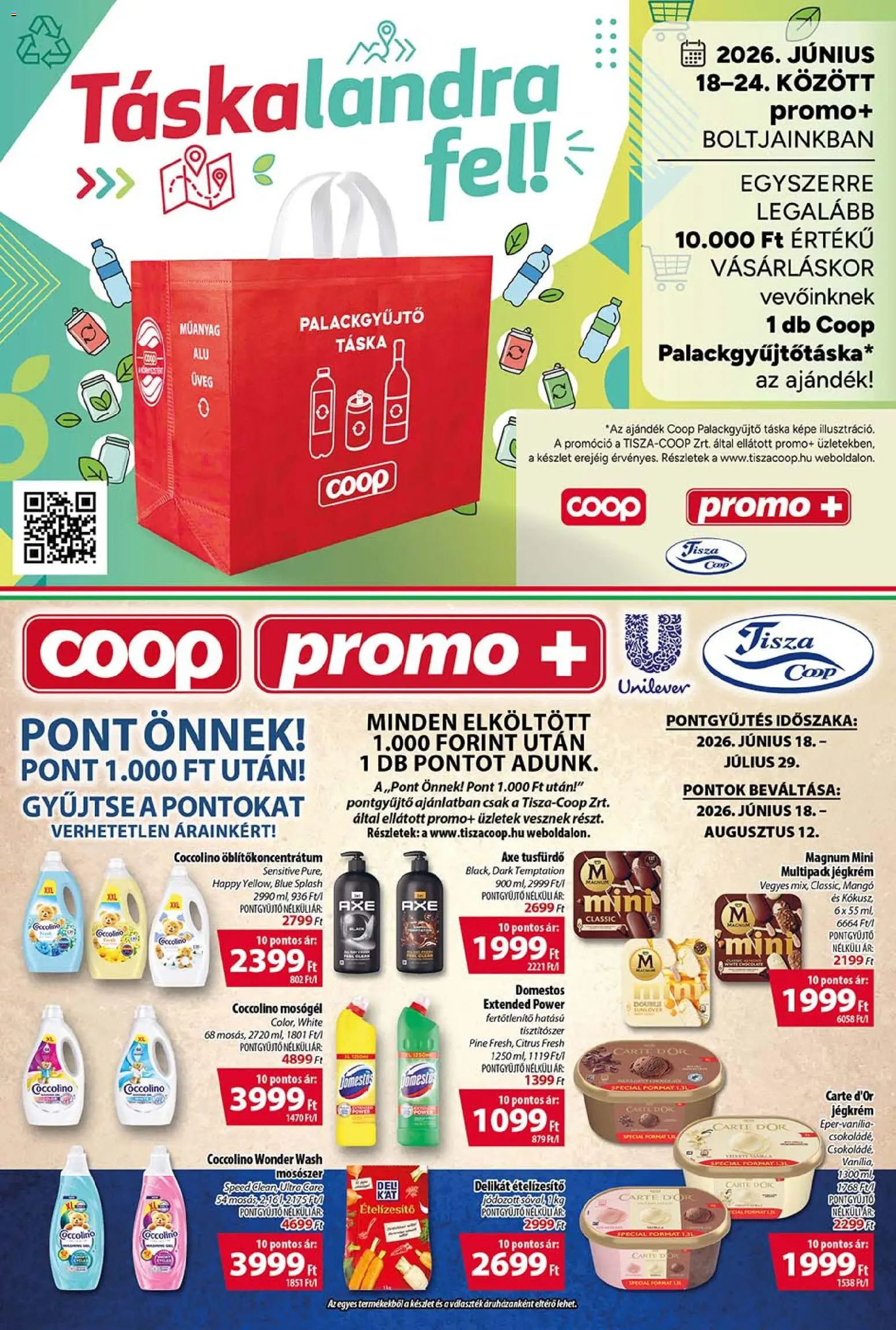 COOP akciós ujság - amely érvényes a következő dátumtól: 18.06.2026 | Oldal: 15