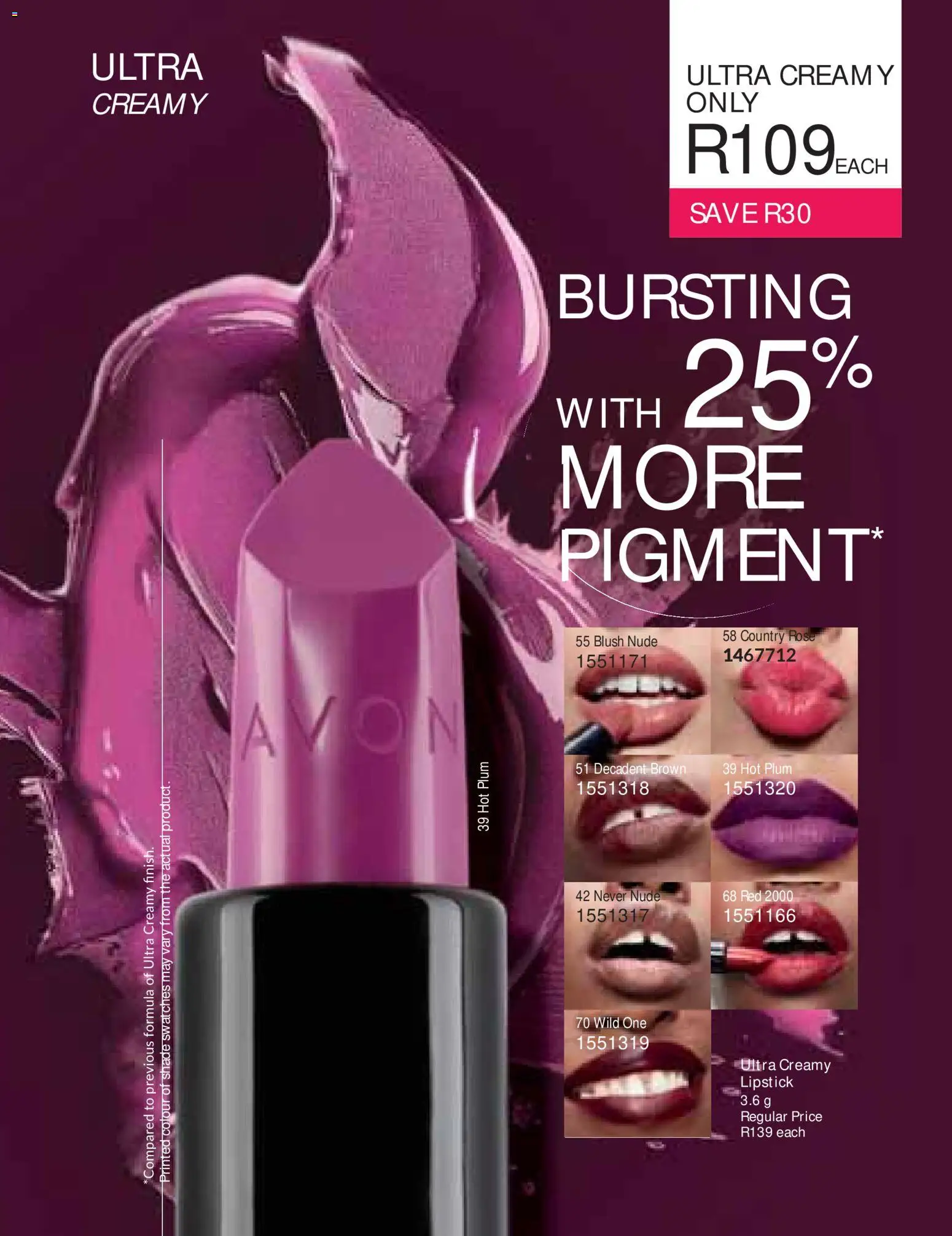 New Avon catalogue – valid from 01/07/2026 | Page: 37 | Products: Blush, Lipstick