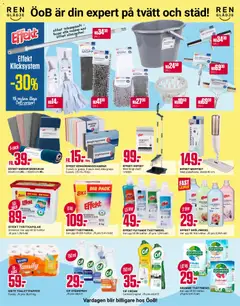 ÖoB erbjudanden - Förhandsvisning av reklamblad från butik ÖoB aktuell från 29/06/2026 | Sida: 8 | Produkter: Tvättmedel, Set, Tvättkapslar, Skurborste