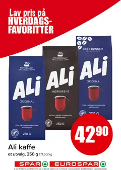 Forhåndsvisning av Spar kundeavis gyldig fra 19/10/2026 | Side: 20 | Produkter: Bønner, Kaffe