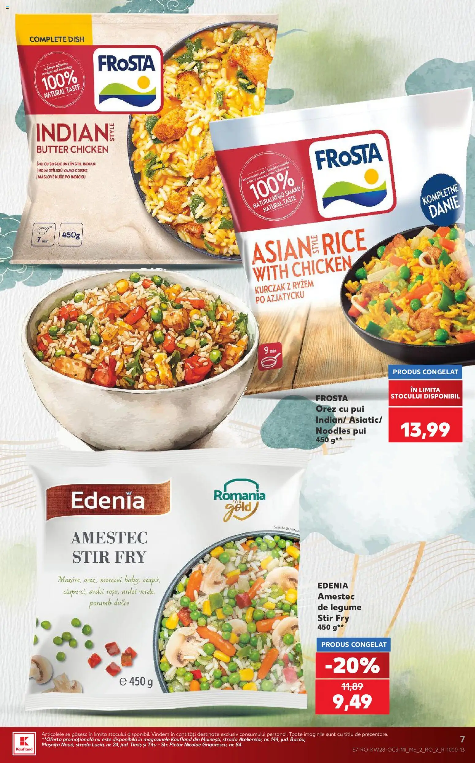 Noul catalog Kaufland – valabil de la 08.07.2026 | Pagină: 7 | Produse: Delgeç, Hacıyatmaz Kedi Oyuncağı, Orez, Porumb
