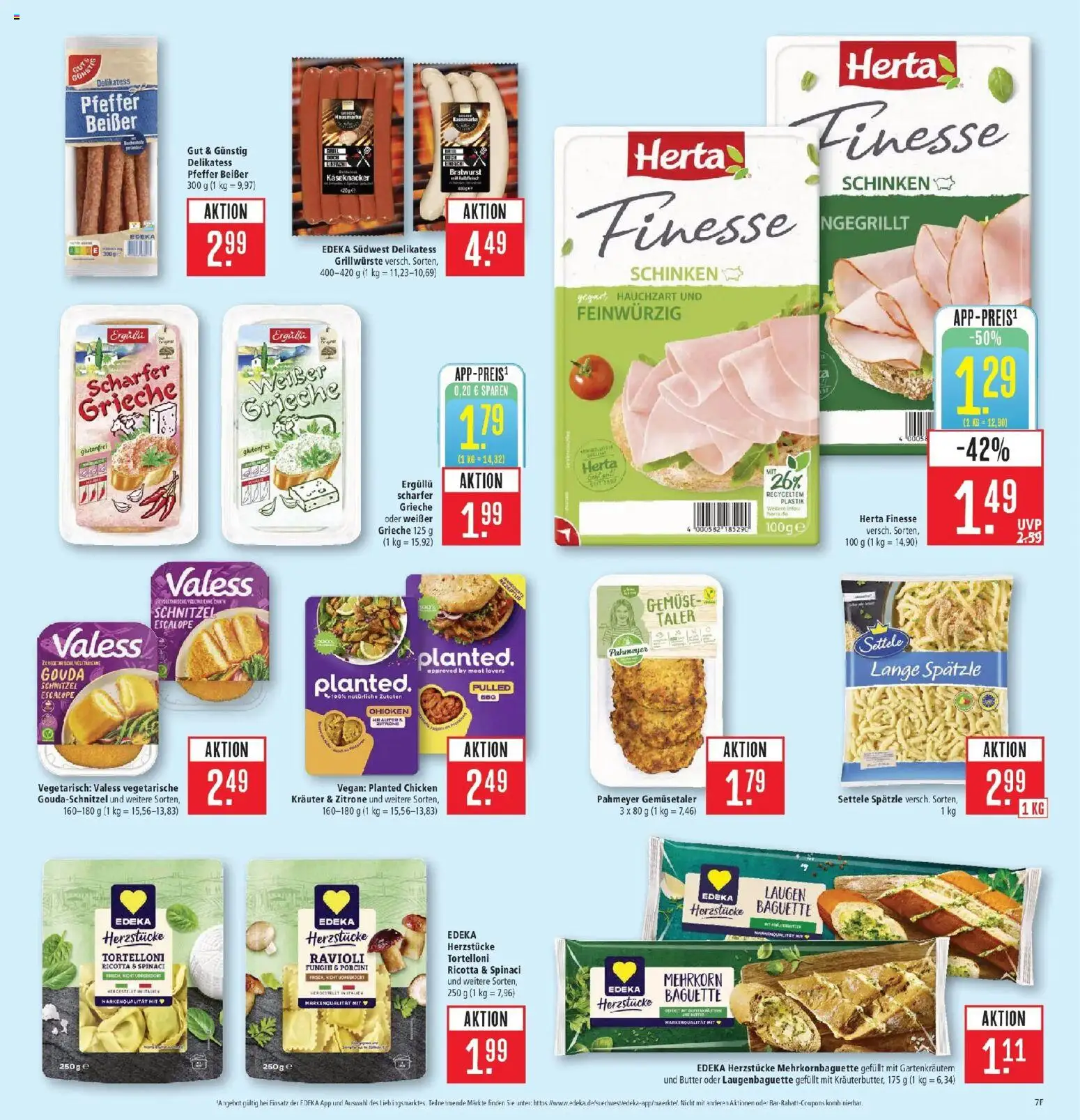 Marktkauf Prospekt Heidenheim (ab 10.08.2026) » Angebote online | Seite: 7 | Produkte: Butter, Schnitzel, Zitrone, Herta finesse