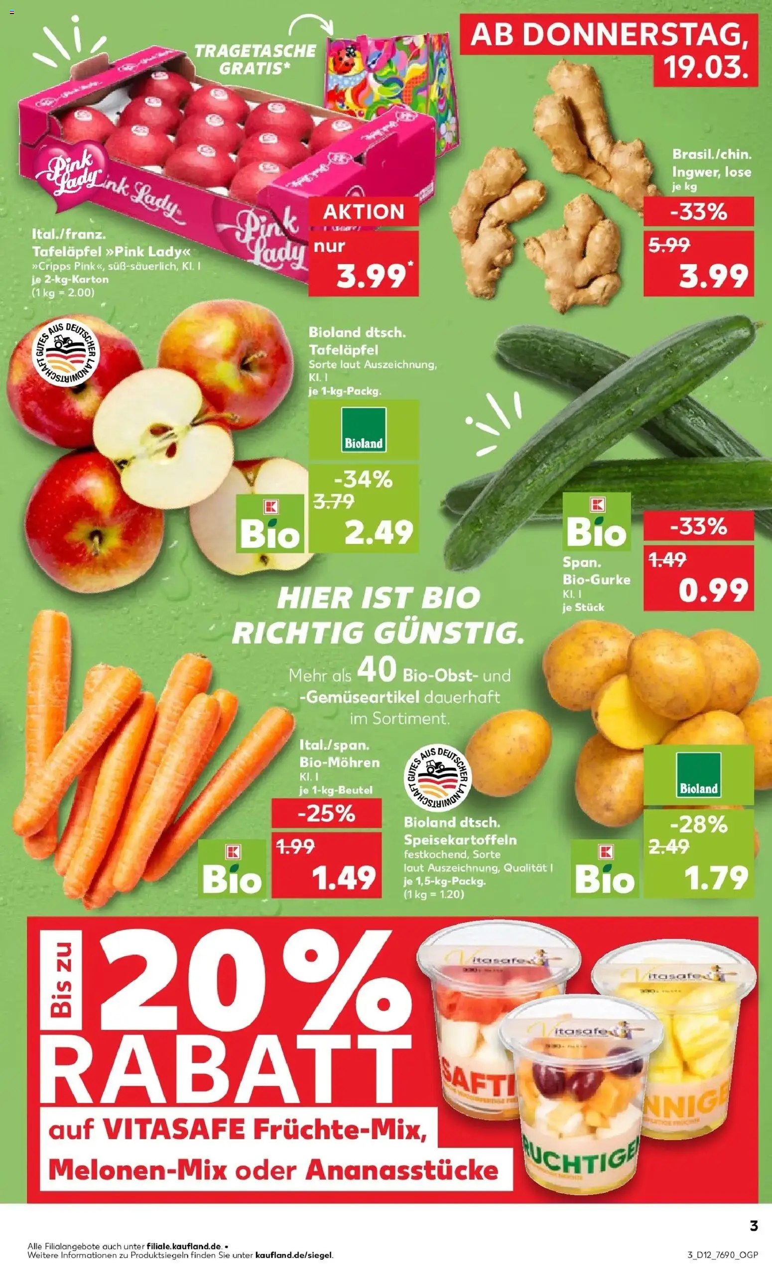 Kaufland Prospekt Burghausen	 – gültig ab 19.03.2026 | Seite: 3