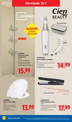 Lidl Katalog - Pregled kataloga iz trgovine Lidl, vrijedi od 13.07.2026 | Stranica: 48 | Proizvodi: Baterija, Regal, Košare