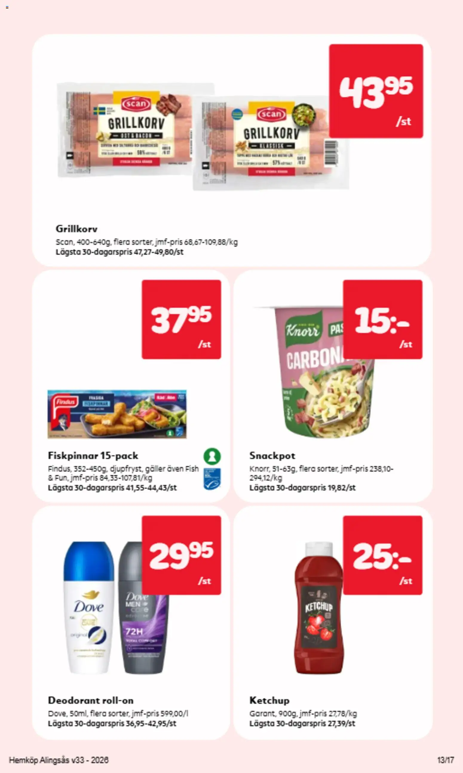 Hemköp reklamblad aktuell från 10/08/2026 | Sida: 13